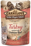 CARNILOVE CAT POUCH TURKEY&VALERIAN 85g