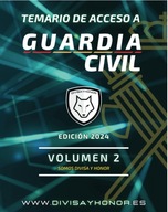 Temario de acceso a Guardia Civil (volumen 2): Impreso en Color BOOK