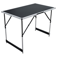 Stôl Turistický kempingový stôl skladací 100x60x73/80/87/94 cm
