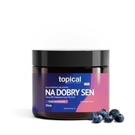 Żelki CBD 450 mg z melatoniną o smaku borówkowym - Na Dobry Sen - Topical