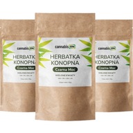 Herbata konopna z czarną herbatą CBD + CBG 3x 40g