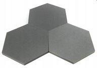 3D PANELE ŚCIENNE Sześciokąt DEKORACJA HEXAGON 3cm