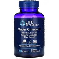 Super Omega-3 EPA/DHA 60 kapsúl Life Extension