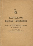 Katalog Licytacji Bibliofilskiej 1948 aukcja