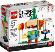 LEGO BRICKHEADZ Urodziny Klaun z urodzin 40348