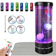 MEDÚZA LÁMPA, 17 SZÍN, 4 VILÁGÍTÁSI MÓD, DÍSZES LED ÉJSZAKAI LÁMPA