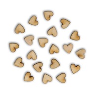 SD004 Kis fa szívecskék - 20 db