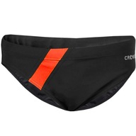 Plavky pre chlapca Crowell Oscar kol.01 čierno-oranžové :158CM