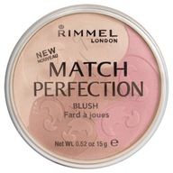 Rimmel Match Perfection Blush 002 Ľahká stredná lícenka