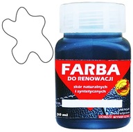 RENOWACJA SKÓRY TAPICERKI FARBA LAKIER BIAŁY 30ml