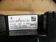 Mercedes-Benz GLA H247 2020 commande de climatisation A2479056503