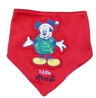 Apaszka - śliniak świąteczn Mickey Mikołaj Primark uniwersalny