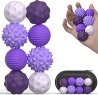 MAGNETICKÉ SENZORICKÉ GULIČKY, ANTISTRESOVÉ HRAČKY, SILIKÓNOVÁ LOPTA, SADA