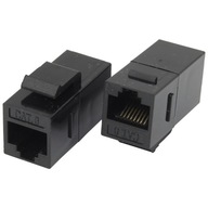 Kabelový konektor Keystone RJ45-RJ45 kat 6 UTP