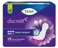 Tena, Discreet Maxi night, Vložky, 6 kusov