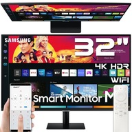 Monitor Samsung Smart TV HDR 32 CALE 4K UHD WiFi HDR USB-C GŁOŚNIKI + PILOT