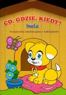 Co, gdzie, kiedy? Buda. Książeczka edukacyjna z naklejkami