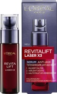 Serum L’Oréal REVITALIFT LASER X3 koryguje ujędrnia odnawia skórę twarzy