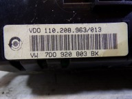 dials dials VOLKSWAGEN TRANSPORTER T4 CARAVELLE 7D0920803BX