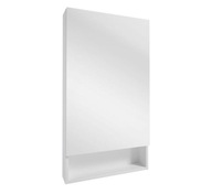 Kúpeľňová skrinka so zrkadlom závesná 50x90 cm biela praktická