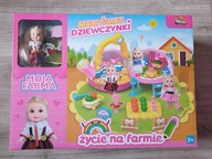 Malý dievčenský svet Moja farma 4Kidz Bábika