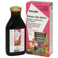 FLORADIX ŻELAZO DLA DZIECI 250ML WITAMINY MINERAŁY