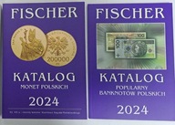 Zestaw Katalogów Monet Polskich i Banknotów Fiszcher 2024