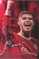 Plakat Obraz Cristiano Ronaldo Manchester United