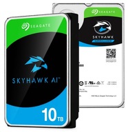 Dysk twardy Seagate Skyhawk 10TB SATA III 3,5" do pracy 24/7