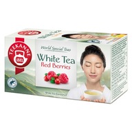 TEEKANNE BIAŁA herbata WHITE tea RED BERRIES żurawina malina 20 TOREBEK