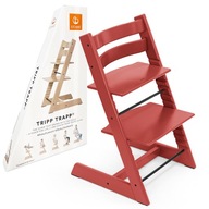 STOKKE Tripp Trapp drewniane krzesełko – Warm Red