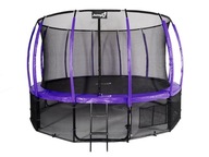 Záhradná trampolína Jumpi 487cm/16FT Maxy Comfort Plus Fialová Vnútri