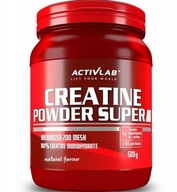 KREATYNA MONOHYDRAT ACTIVLAB CREATINE MESH 200 MICRONIZED 100 % SIŁA 500 g