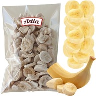 BANANY liofilizowane plastry banan lio owoce suszone chipsy 100g CHRUP