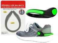 ŚWIECĄCA OPASKA LED ŚWIATEŁKO ODBLASKOWE NA BUTA BEZPIECZEŃSTWO NA DRODZE