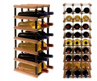 Regál na víno Segmentový stojan RW-8-2X6-12_O_BR