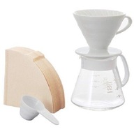 Klasický kávovar Hario V60-02 biely 600 ml