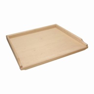 DOSKA NA CESTO DREVENÁ VEĽKÁ XXL 70X50 CM PEVNÁ BUKOVÁ JEDNOSTRANNÁ