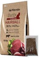 FITMIN PURITY CAT HAIRBALL, WOŁOWINA + WĄTRÓBKA 400 g (na wagę)