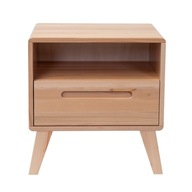 Nočný stolík bukový drevený blum užší nočný stolík s-40 cm