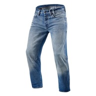 Nohavice Jeans REV'IT Salt TF Medium Blue