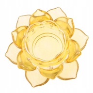 Buddyzm Kult Kwiat Lotosu Kryształowa Świeca