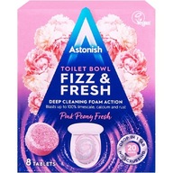 Astonish tabletki do WC odkamieniacz Pink Peony Fresh 8 szt UK