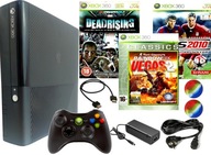 ZESTAW KONSOLA XBOX 360 SLIM E 500GB + PAD + GRY MEGA START MEGA FUN