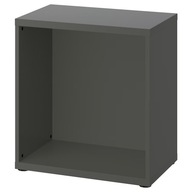 IKEA BESTA Puzdro, tmavosivé, 60x40x64 cm
