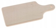 Deska Drewniana tradycyjna DO KROJENIA z rączką 28cmx12cm KUCHENNA bukowa