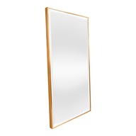 Nástenné zrkadlo 50x100 cm Zlatá farba