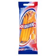 POLSILVER 2 Maszynki do Golenia 10szt