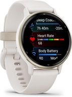Elegancki SmartWatch Zegarek Sportowy Smartwatch Garmin Vivoactive 5 Złoty
