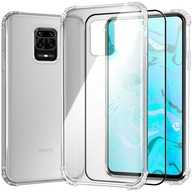 ETUI PANCERNE DO XIAOMI REDMI NOTE 9 PRO / 9S | CASE SILIKON GUMOWE + SZKŁO